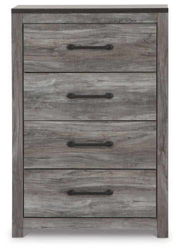 Bronyan  King Panel Bed & Dresser & Mirror & Chest & 2 Nightstands - Ornate Home