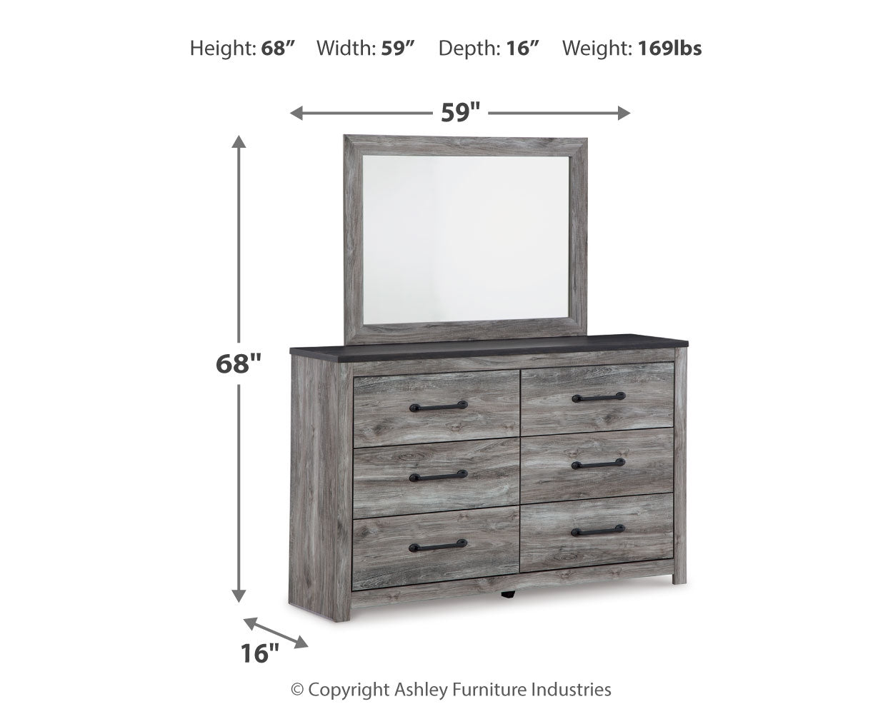 Bronyan King Panel Bedroom Set with Dresser and Mirror (Online Special Price) - Ornate Home