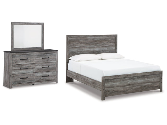 Bronyan Queen Panel Bedroom Set with Dresser and Mirror - Ornate Home