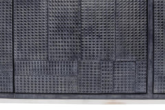 Bronzini Grey Credenza Embossed - Ornate Home