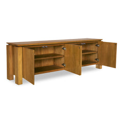 Brook Country Oak Media Unit - Ornate Home