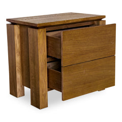 Brook Country Oak Nightstand - Ornate Home