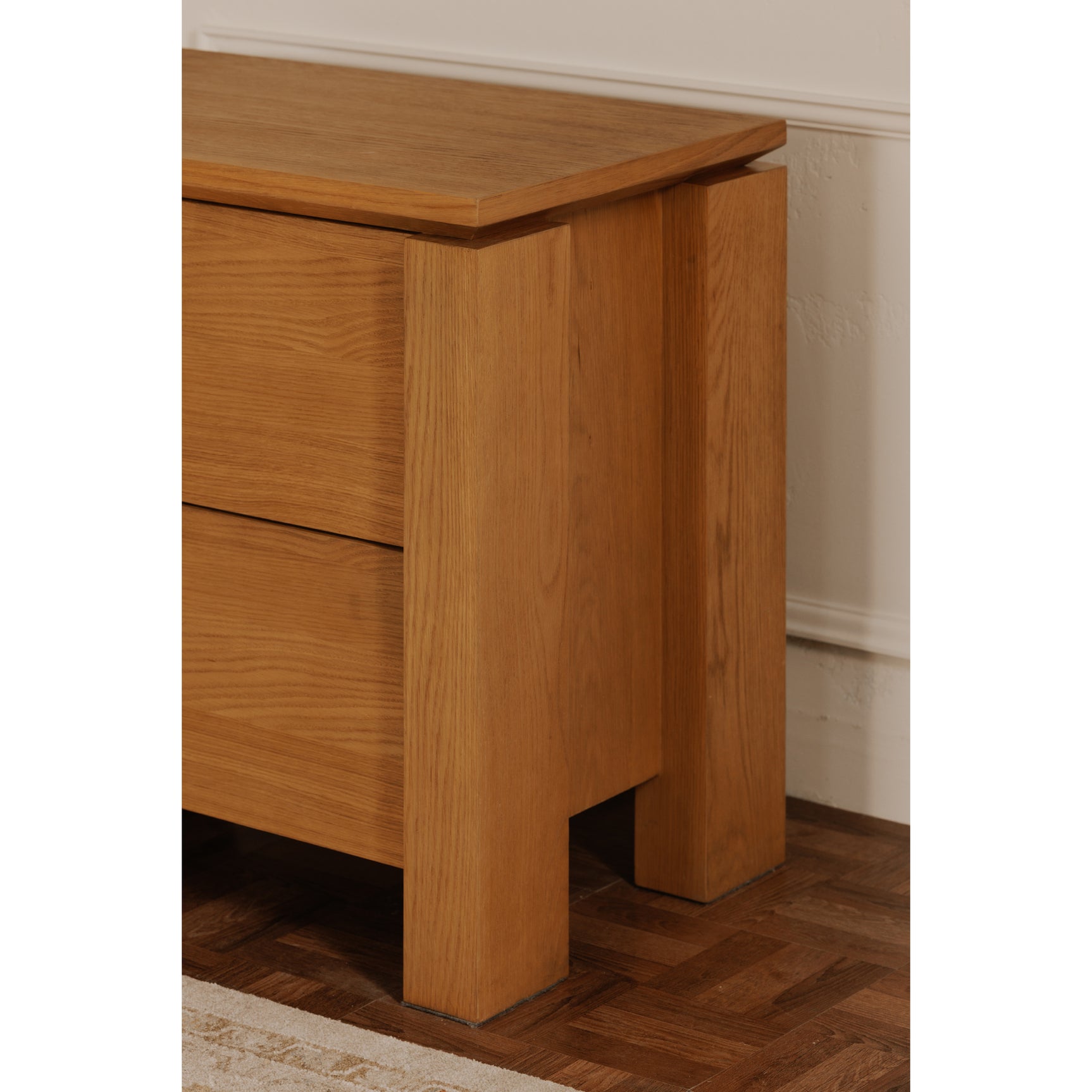 Brook Country Oak Nightstand - Ornate Home