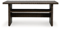 Brook Ranch Brown Outdoor Multi-use Table - Ornate Home