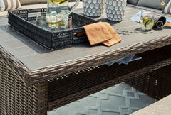 Brook Ranch Brown Outdoor Multi-use Table - Ornate Home