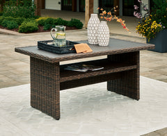 Brook Ranch Brown Outdoor Sofa Sectional, Bench, Lounge Chair and Table - Ornate Home