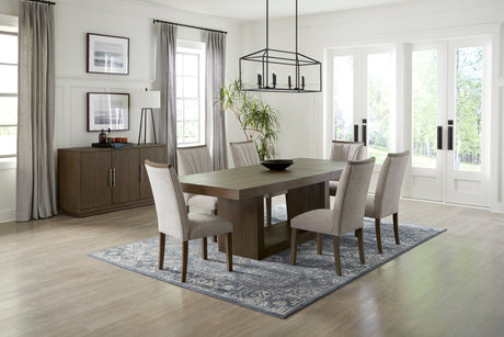 Brookings Brown Dining Table - Ornate Home