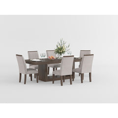 Brookings Gray 5pc Dining Set - Ornate Home