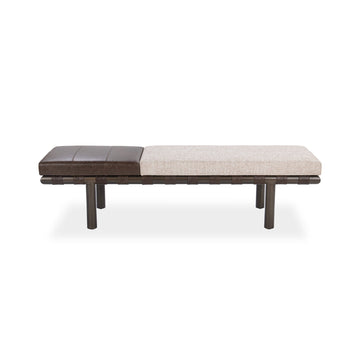 Brooklyn Cocoa Latte Accent Bench - Ornate Home