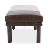 Brooklyn Cocoa Latte Accent Bench - Ornate Home