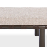 Brooklyn Cocoa Latte Accent Bench - Ornate Home
