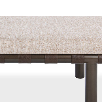Brooklyn Cocoa Latte Accent Bench - Ornate Home