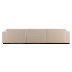 Brooklyn Cream Chaise Sectional - Ornate Home
