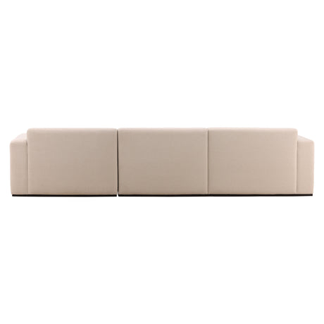 Brooklyn Cream Chaise Sectional - Ornate Home