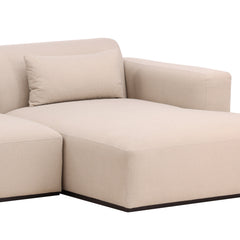 Brooklyn Cream Chaise Sectional - Ornate Home