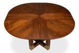 Brooklyn Jupe Brown Dining Table - Ornate Home