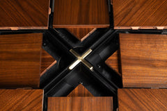 Brooklyn Jupe Brown Dining Table - Ornate Home