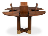Brooklyn Jupe Brown Dining Table - Ornate Home