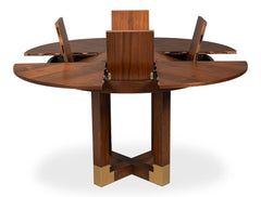Brooklyn Jupe Brown Dining Table - Ornate Home