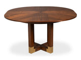 Brooklyn Jupe Brown Dining Table - Ornate Home