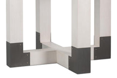 Brooklyn Jupe Working White Dining Table - Ornate Home