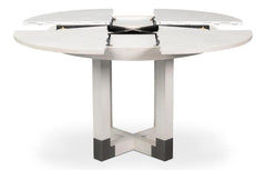 Brooklyn Jupe Working White Dining Table - Ornate Home