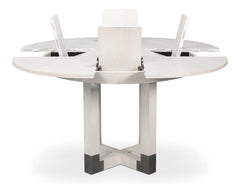 Brooklyn Jupe Working White Dining Table - Ornate Home