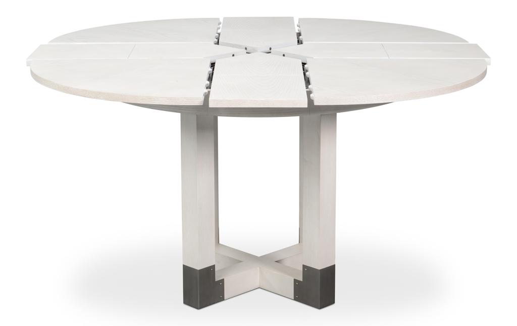 Brooklyn Jupe Working White Dining Table - Ornate Home