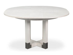 Brooklyn Jupe Working White Dining Table - Ornate Home