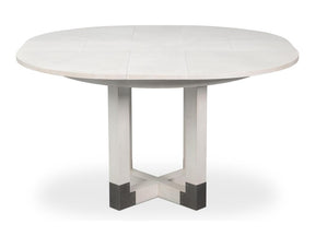 Brooklyn Jupe Working White Dining Table - Ornate Home