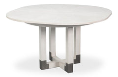 Brooklyn Jupe Working White Dining Table - Ornate Home