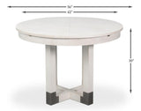 Brooklyn Jupe Working White Dining Table - Ornate Home