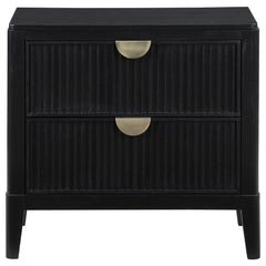 Brookmead Black 4-piece Eastern King Bedroom Set - Ornate Home