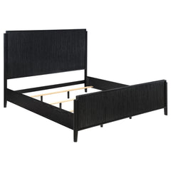 Brookmead Black 5-piece Eastern King Bedroom Set - Ornate Home