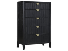 Brookmead Black Chest - Ornate Home