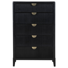Brookmead Black Chest - Ornate Home