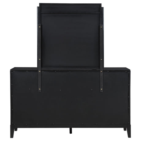 Brookmead Black Dresser and Mirror - Ornate Home