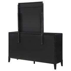 Brookmead Black Dresser and Mirror - Ornate Home