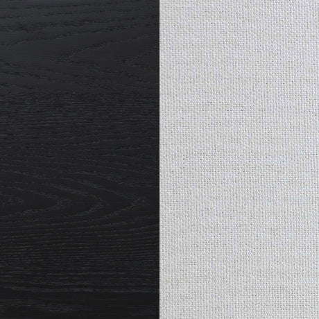 Brookmead Black Eastern King Upholstered Panel Bed - Ornate Home