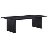 Brookmead Black/Ivory 7-piece Extension Leaf Dining Table Set - Ornate Home
