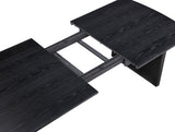 Brookmead Black/Ivory 7-piece Extension Leaf Dining Table Set - Ornate Home
