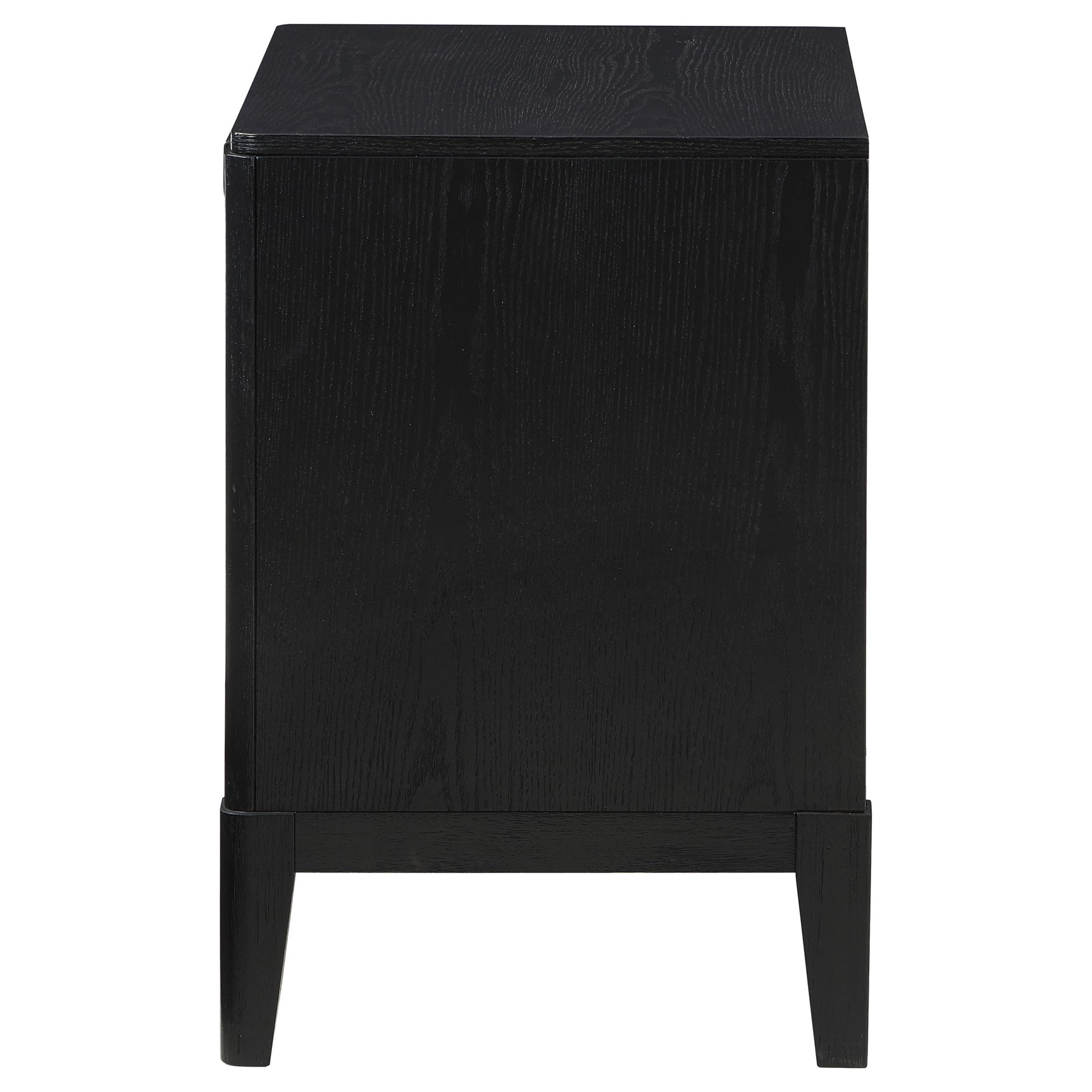 Brookmead Black Nightstand - Ornate Home