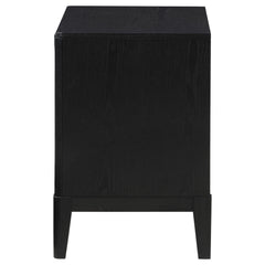 Brookmead Black Nightstand - Ornate Home