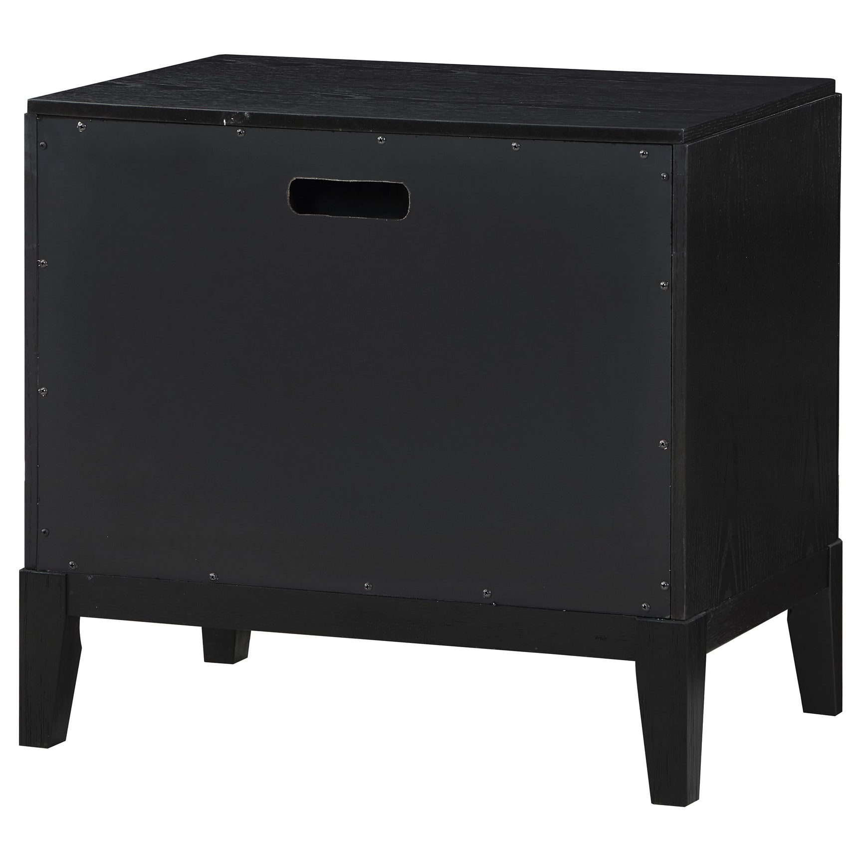 Brookmead Black Nightstand - Ornate Home