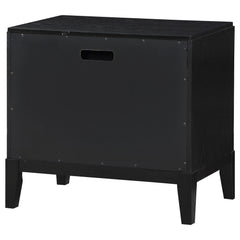Brookmead Black Nightstand - Ornate Home