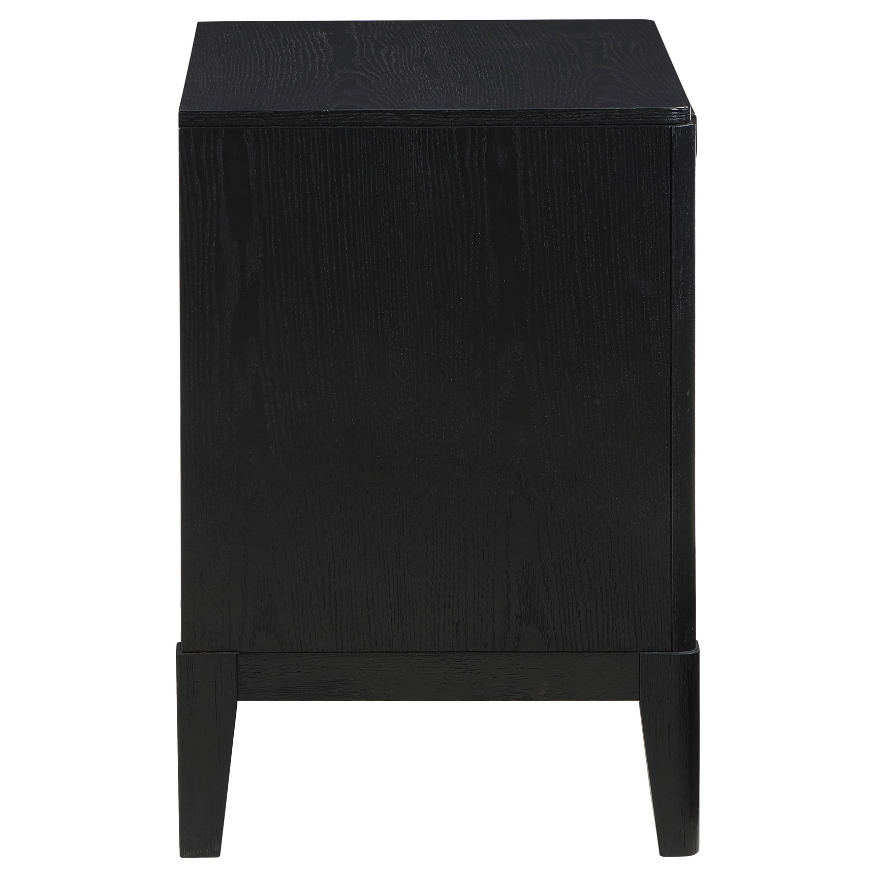 Brookmead Black Nightstand - Ornate Home