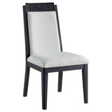 Brookmead Black Side Chair (Set of 2) - Ornate Home