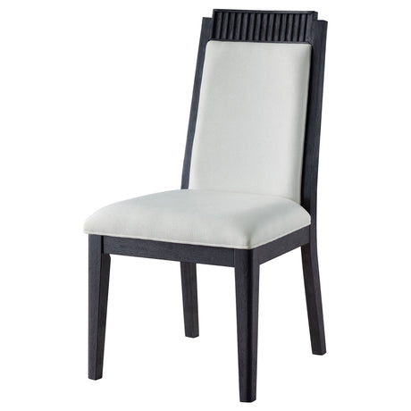 Brookmead Black Side Chair (Set of 2) - Ornate Home