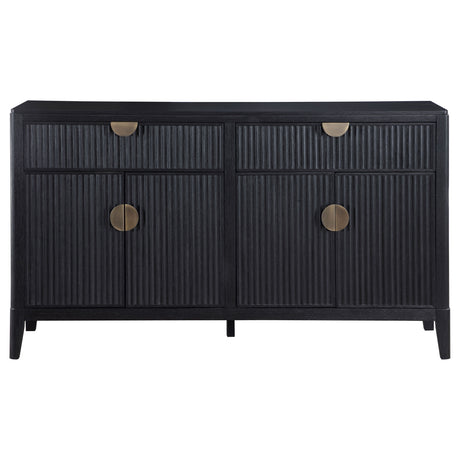 Brookmead Black Sideboard - Ornate Home