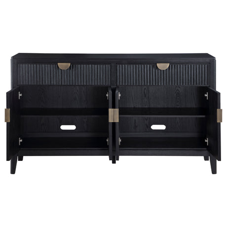 Brookmead Black Sideboard - Ornate Home